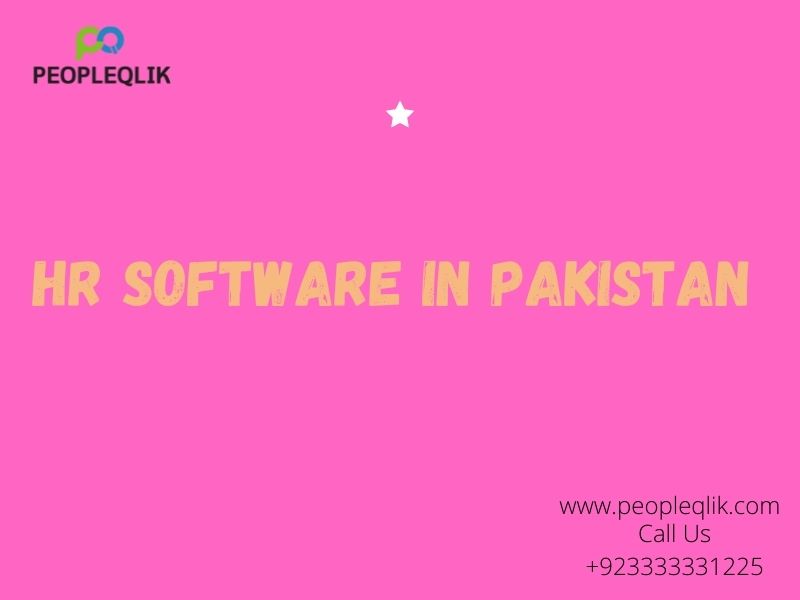 HR Software in Pakistan